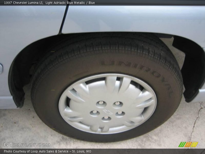 Light Adriadic Blue Metallic / Blue 1997 Chevrolet Lumina LS