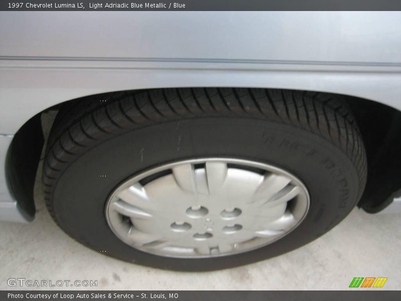 Light Adriadic Blue Metallic / Blue 1997 Chevrolet Lumina LS