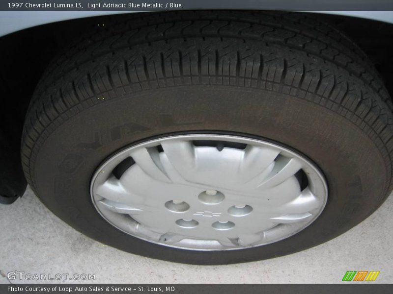 Light Adriadic Blue Metallic / Blue 1997 Chevrolet Lumina LS