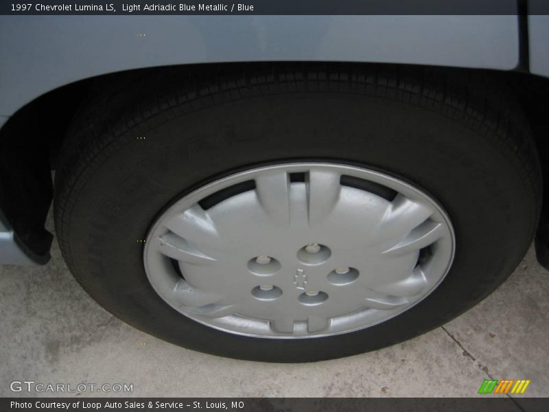 Light Adriadic Blue Metallic / Blue 1997 Chevrolet Lumina LS