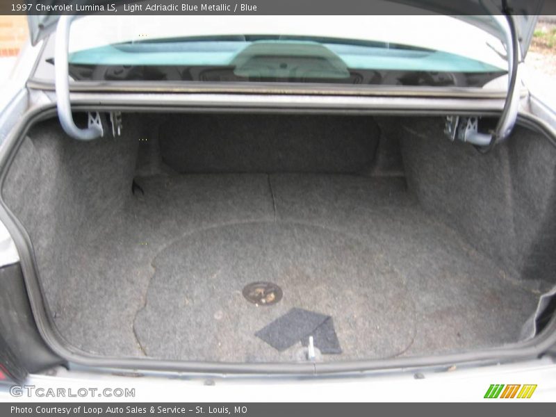 Light Adriadic Blue Metallic / Blue 1997 Chevrolet Lumina LS