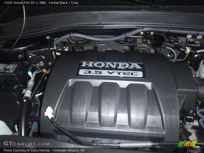 Formal Black / Gray 2008 Honda Pilot EX-L 4WD
