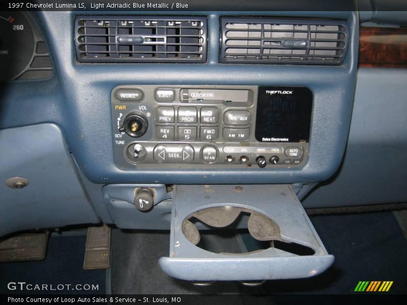 Light Adriadic Blue Metallic / Blue 1997 Chevrolet Lumina LS