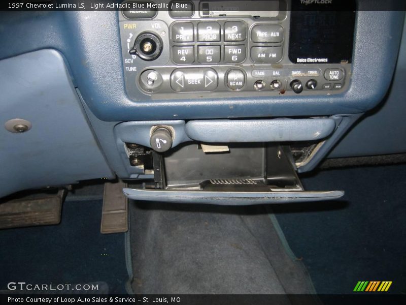 Light Adriadic Blue Metallic / Blue 1997 Chevrolet Lumina LS