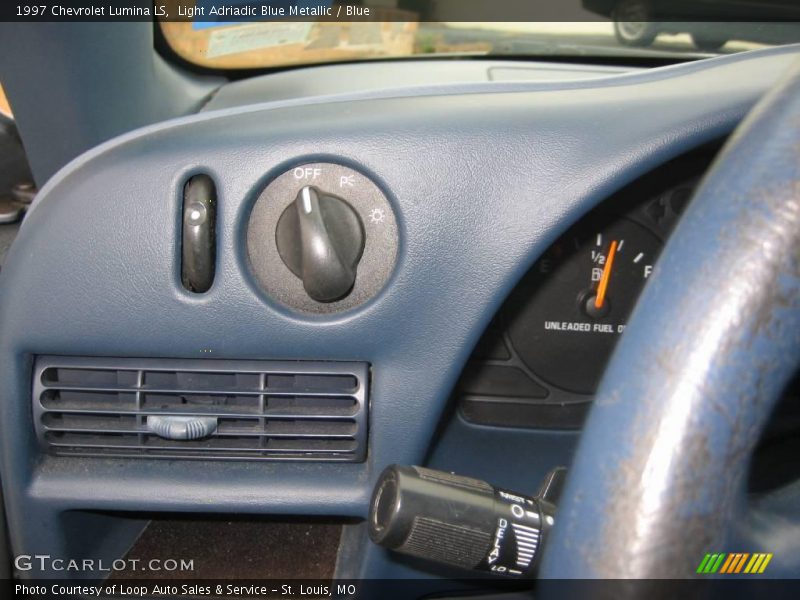 Light Adriadic Blue Metallic / Blue 1997 Chevrolet Lumina LS
