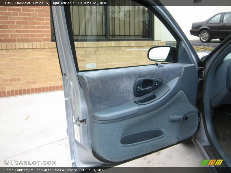 Light Adriadic Blue Metallic / Blue 1997 Chevrolet Lumina LS
