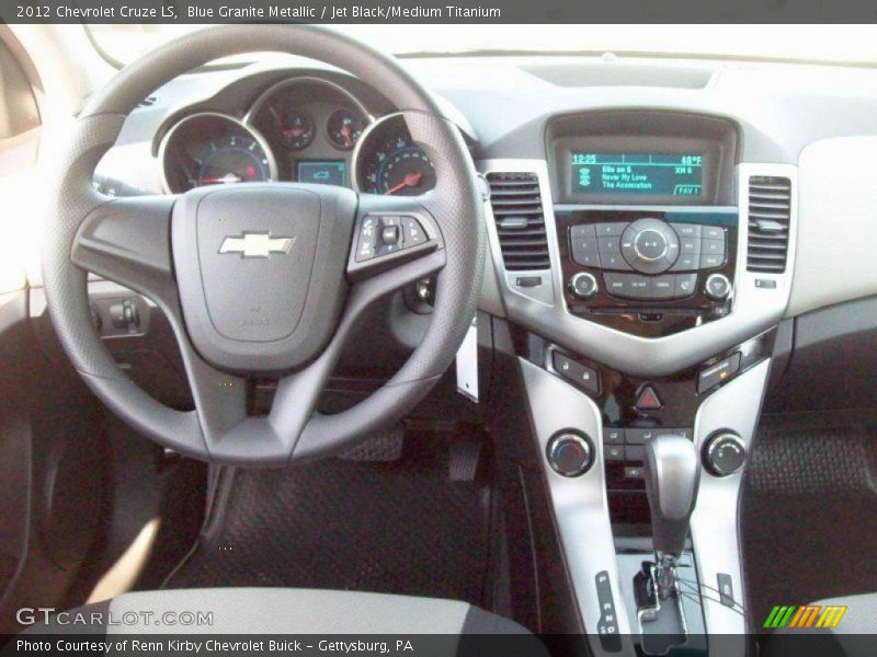 Blue Granite Metallic / Jet Black/Medium Titanium 2012 Chevrolet Cruze LS