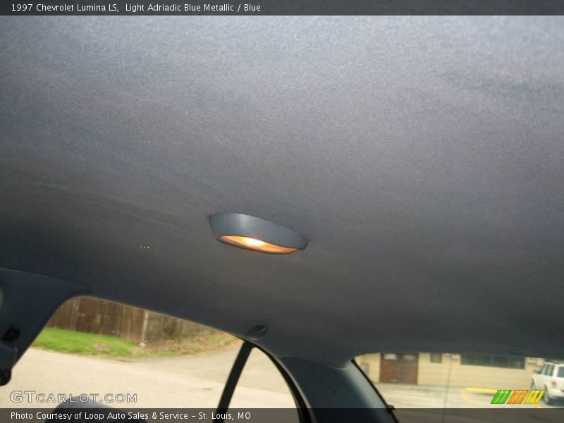 Light Adriadic Blue Metallic / Blue 1997 Chevrolet Lumina LS