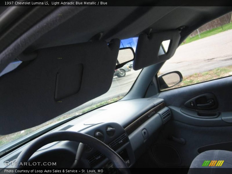 Light Adriadic Blue Metallic / Blue 1997 Chevrolet Lumina LS