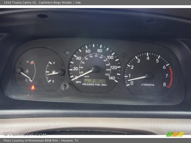 Cashmere Beige Metallic / Oak 1999 Toyota Camry CE