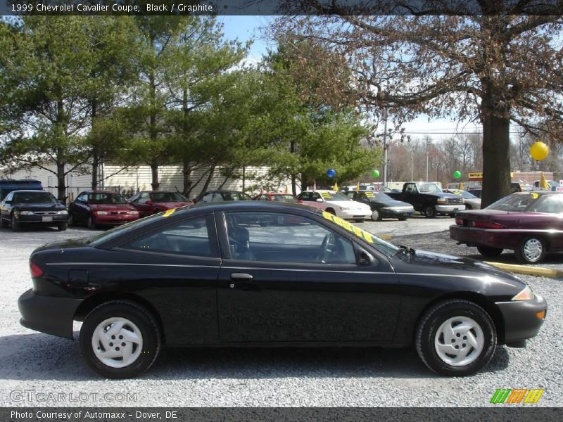 Black / Graphite 1999 Chevrolet Cavalier Coupe