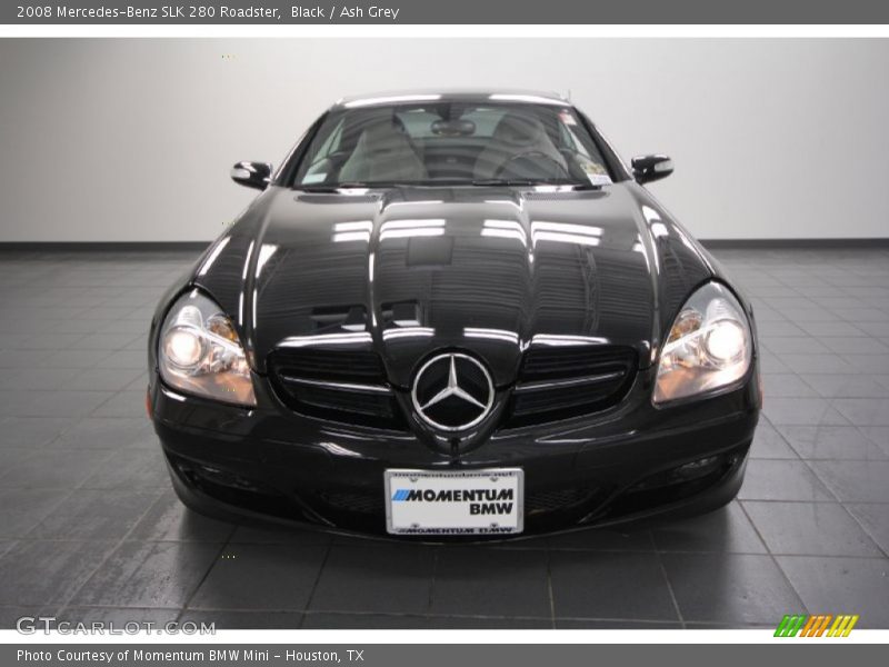 Black / Ash Grey 2008 Mercedes-Benz SLK 280 Roadster