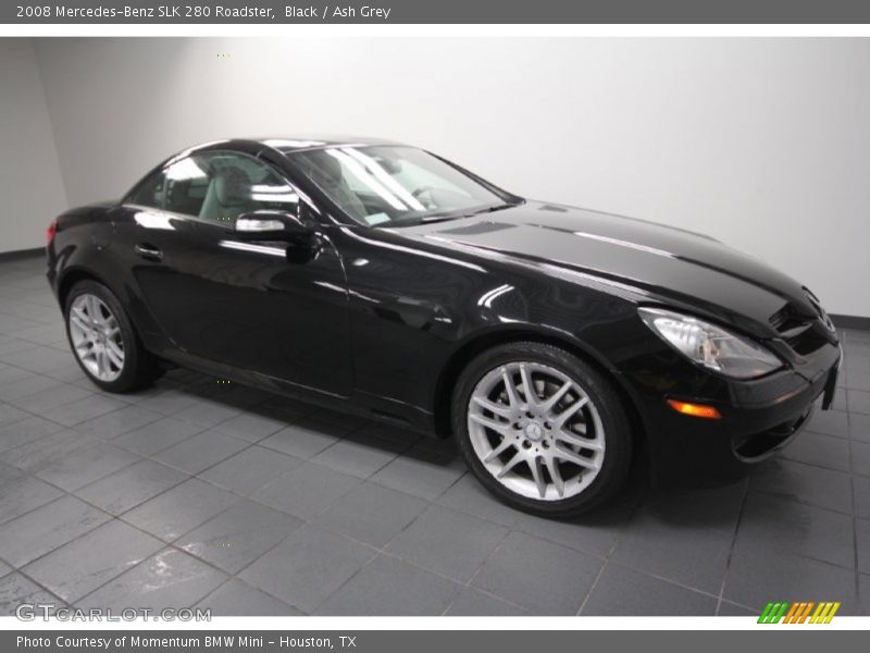 Black / Ash Grey 2008 Mercedes-Benz SLK 280 Roadster