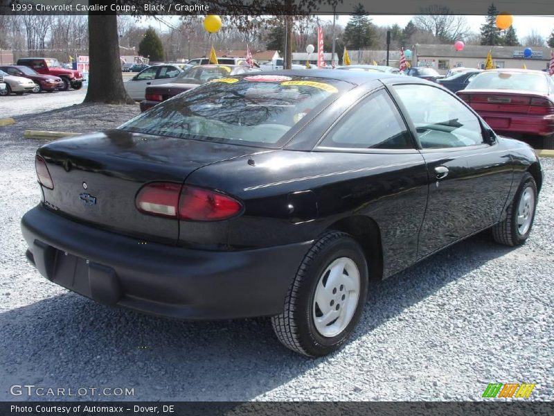 Black / Graphite 1999 Chevrolet Cavalier Coupe