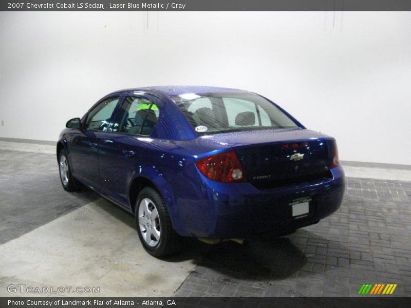 Laser Blue Metallic / Gray 2007 Chevrolet Cobalt LS Sedan