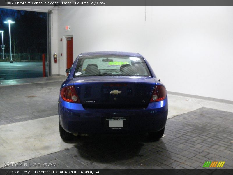 Laser Blue Metallic / Gray 2007 Chevrolet Cobalt LS Sedan