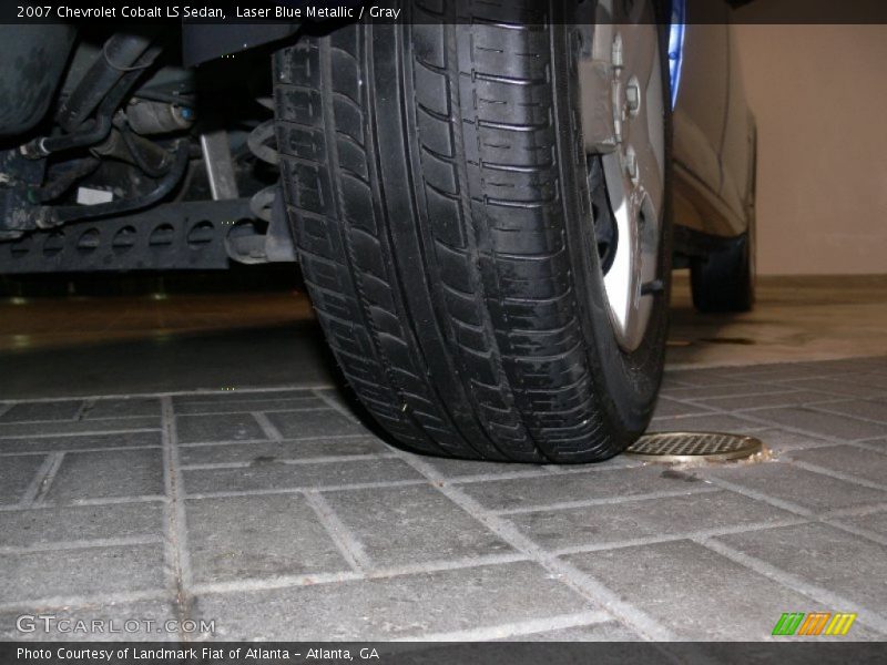 Laser Blue Metallic / Gray 2007 Chevrolet Cobalt LS Sedan