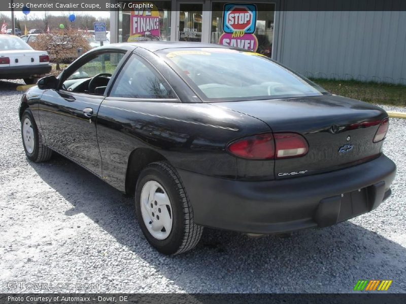 Black / Graphite 1999 Chevrolet Cavalier Coupe
