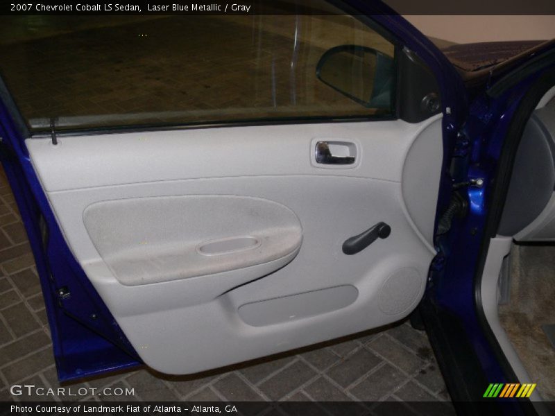 Laser Blue Metallic / Gray 2007 Chevrolet Cobalt LS Sedan