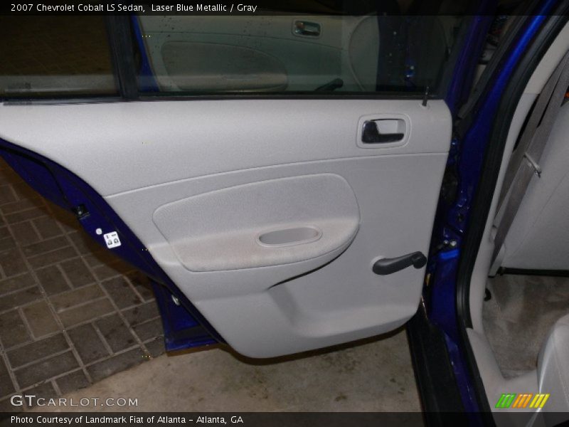 Laser Blue Metallic / Gray 2007 Chevrolet Cobalt LS Sedan