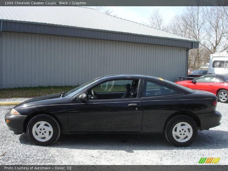 Black / Graphite 1999 Chevrolet Cavalier Coupe