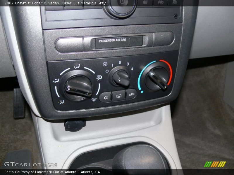 Laser Blue Metallic / Gray 2007 Chevrolet Cobalt LS Sedan