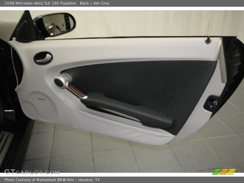 Black / Ash Grey 2008 Mercedes-Benz SLK 280 Roadster