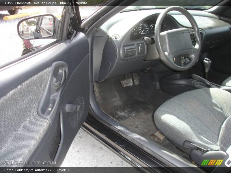 Black / Graphite 1999 Chevrolet Cavalier Coupe