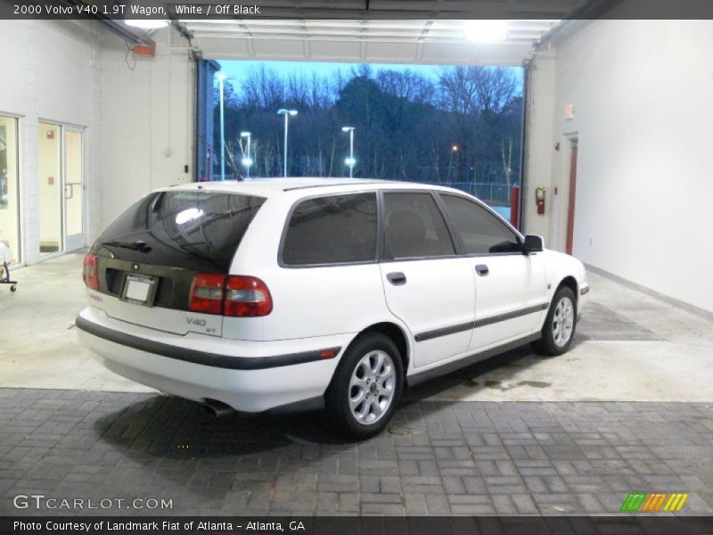 White / Off Black 2000 Volvo V40 1.9T Wagon