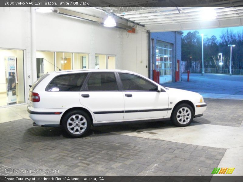 White / Off Black 2000 Volvo V40 1.9T Wagon