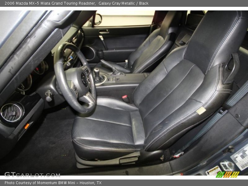 Galaxy Gray Metallic / Black 2006 Mazda MX-5 Miata Grand Touring Roadster