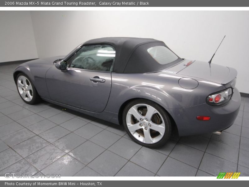 Galaxy Gray Metallic / Black 2006 Mazda MX-5 Miata Grand Touring Roadster