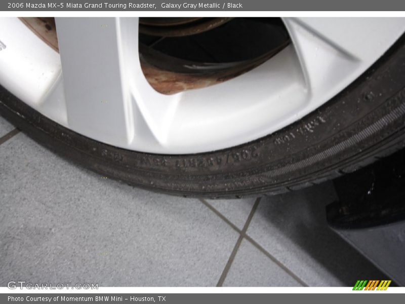 Galaxy Gray Metallic / Black 2006 Mazda MX-5 Miata Grand Touring Roadster