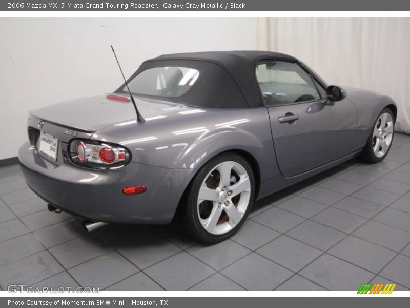 Galaxy Gray Metallic / Black 2006 Mazda MX-5 Miata Grand Touring Roadster