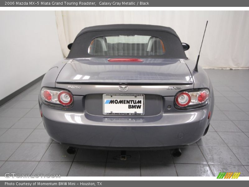 Galaxy Gray Metallic / Black 2006 Mazda MX-5 Miata Grand Touring Roadster