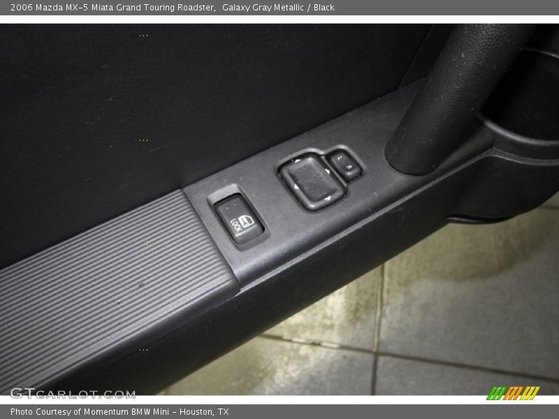 Galaxy Gray Metallic / Black 2006 Mazda MX-5 Miata Grand Touring Roadster