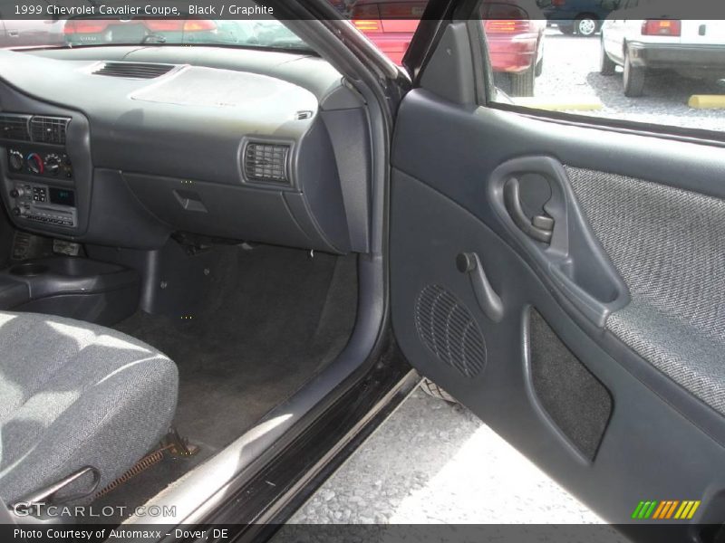 Black / Graphite 1999 Chevrolet Cavalier Coupe