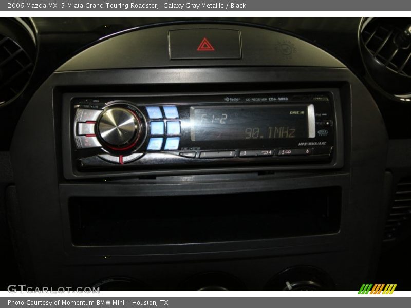 Galaxy Gray Metallic / Black 2006 Mazda MX-5 Miata Grand Touring Roadster