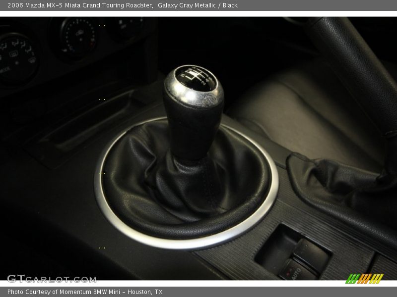 Galaxy Gray Metallic / Black 2006 Mazda MX-5 Miata Grand Touring Roadster