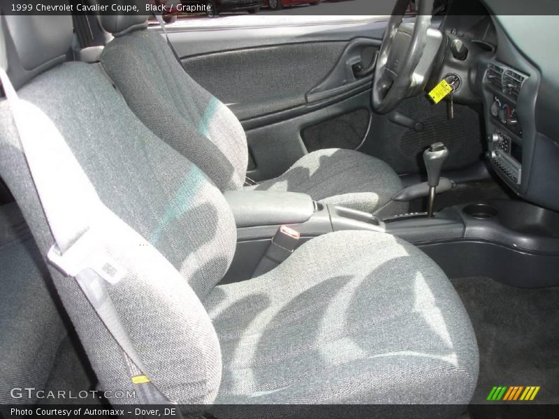 Black / Graphite 1999 Chevrolet Cavalier Coupe