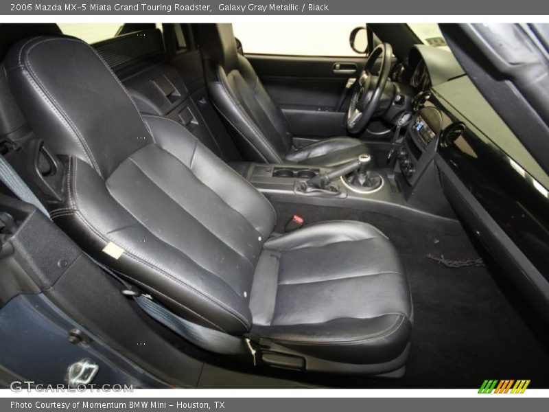Galaxy Gray Metallic / Black 2006 Mazda MX-5 Miata Grand Touring Roadster