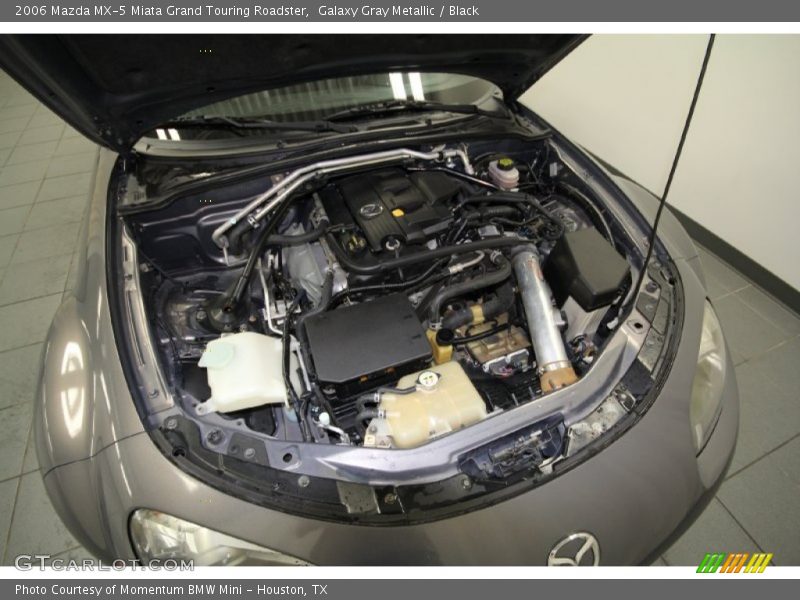 Galaxy Gray Metallic / Black 2006 Mazda MX-5 Miata Grand Touring Roadster