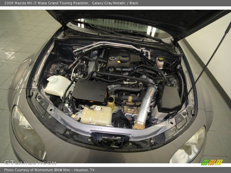 Galaxy Gray Metallic / Black 2006 Mazda MX-5 Miata Grand Touring Roadster