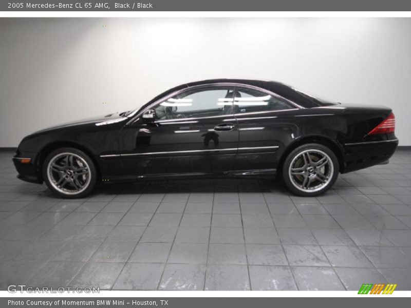 Black / Black 2005 Mercedes-Benz CL 65 AMG