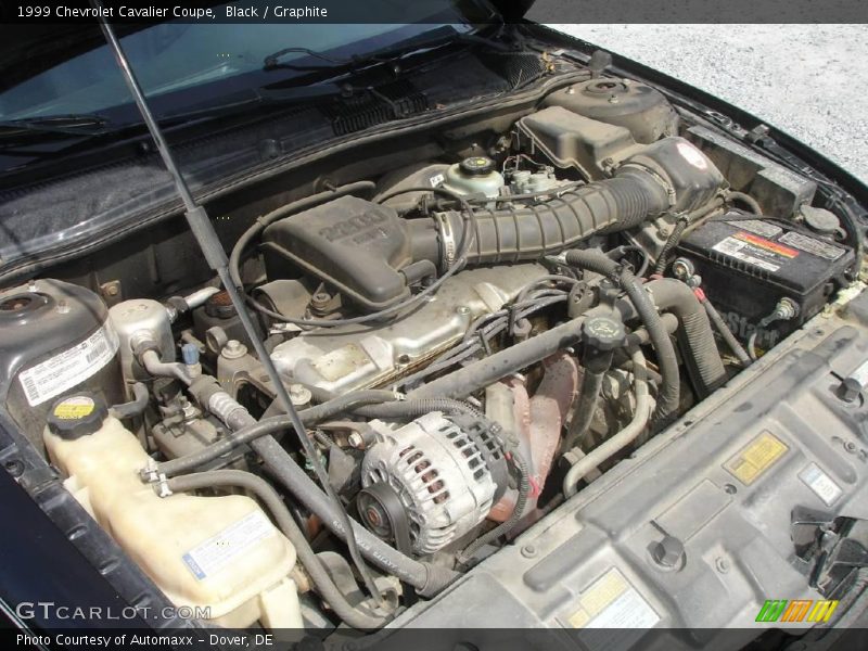 Black / Graphite 1999 Chevrolet Cavalier Coupe