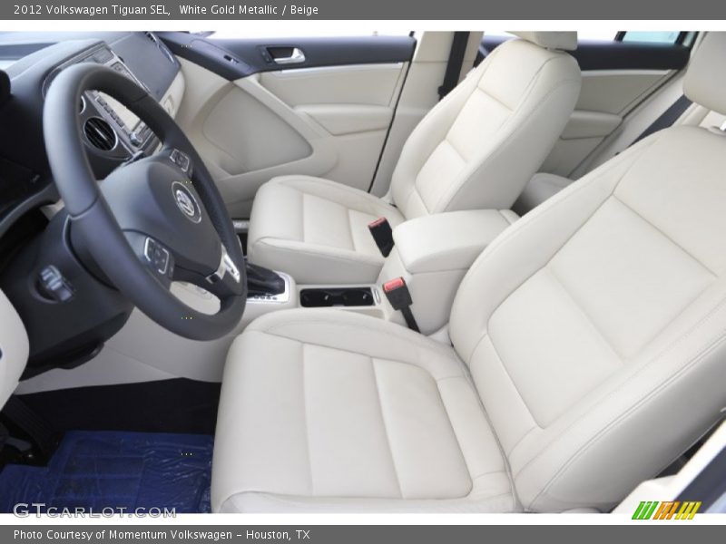  2012 Tiguan SEL Beige Interior