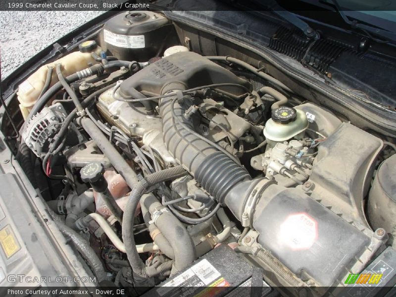 Black / Graphite 1999 Chevrolet Cavalier Coupe