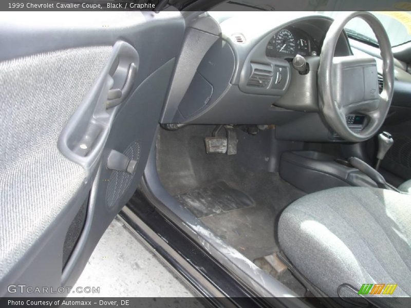 Black / Graphite 1999 Chevrolet Cavalier Coupe