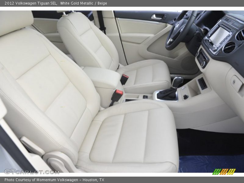  2012 Tiguan SEL Beige Interior