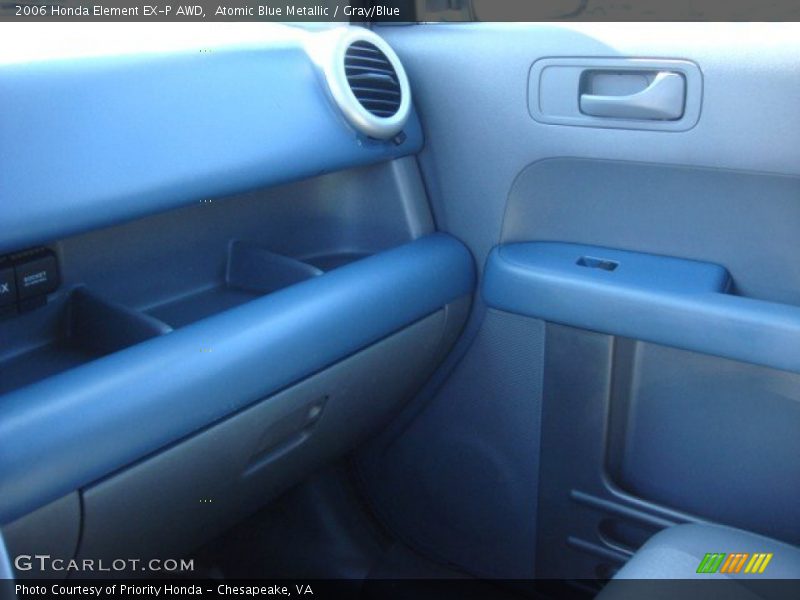 Atomic Blue Metallic / Gray/Blue 2006 Honda Element EX-P AWD